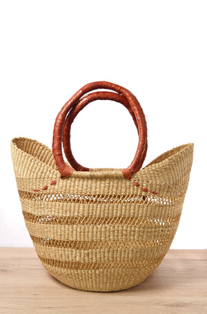 
                  
                    Tote Shopping Basket - Natural Mesh
                  
                