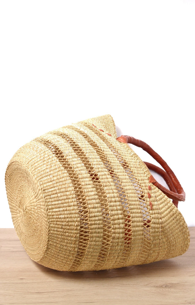 
                  
                    Tote Shopping Basket - Natural Mesh
                  
                