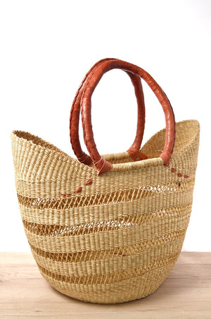
                  
                    Tote Shopping Basket - Natural Mesh
                  
                