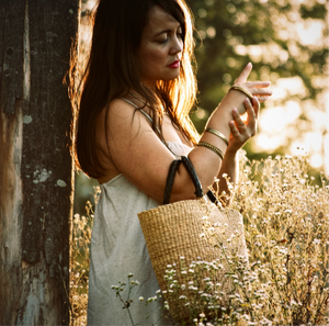 
                  
                    Boho Woven Purse | Handwoven Straw Handbag | Tunteya
                  
                