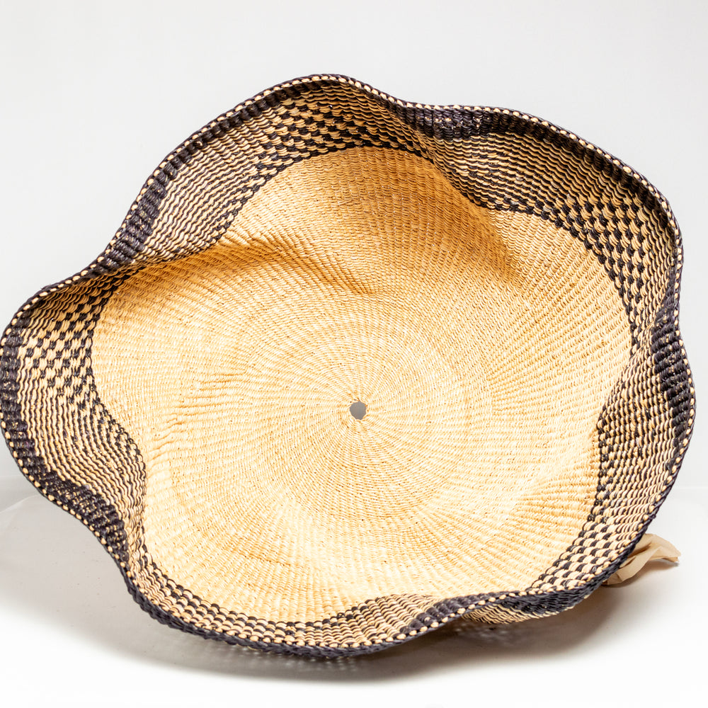 
                  
                    A close up of inside of bolga lampshade
                  
                