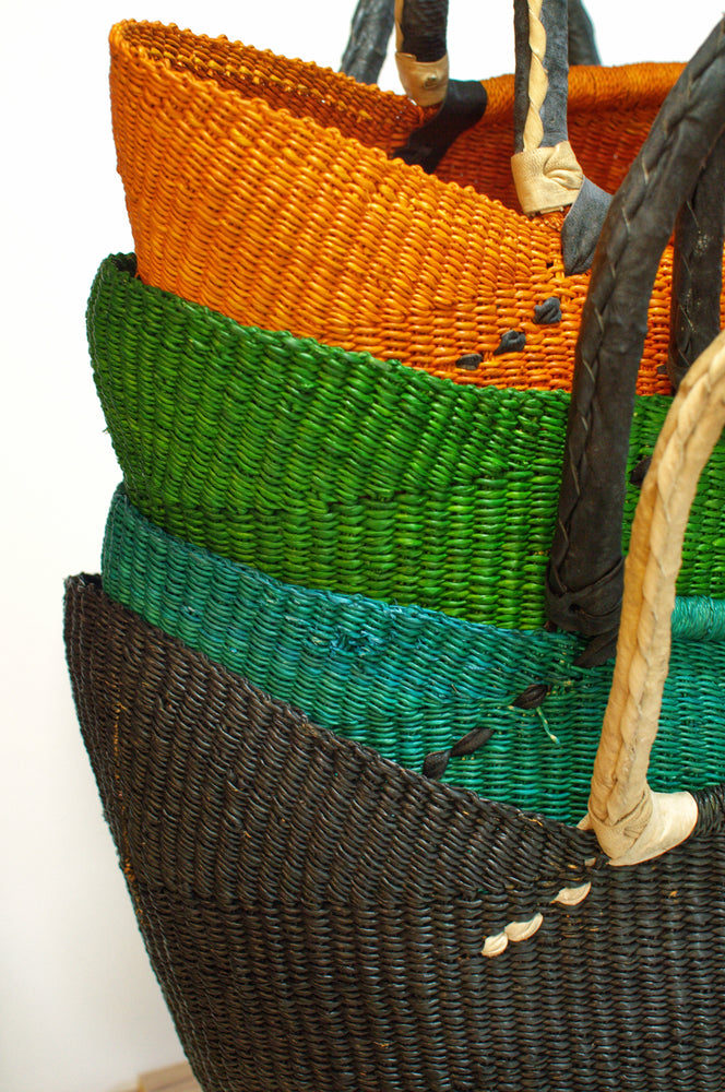 
                  
                    Tote Shopping Basket - Rust
                  
                