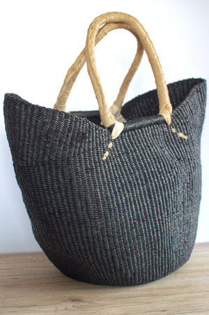 
                  
                    Tote Shopping Basket - Black
                  
                