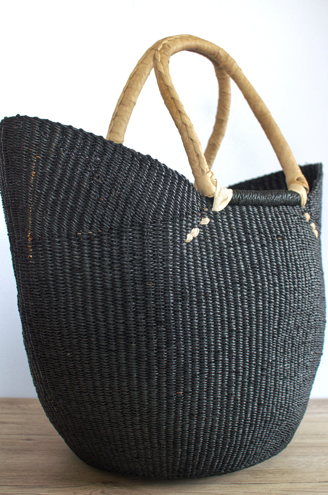 Tote Shopping Basket - Black