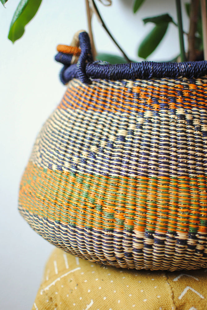 
                  
                    Plant Basket with Handles
                  
                